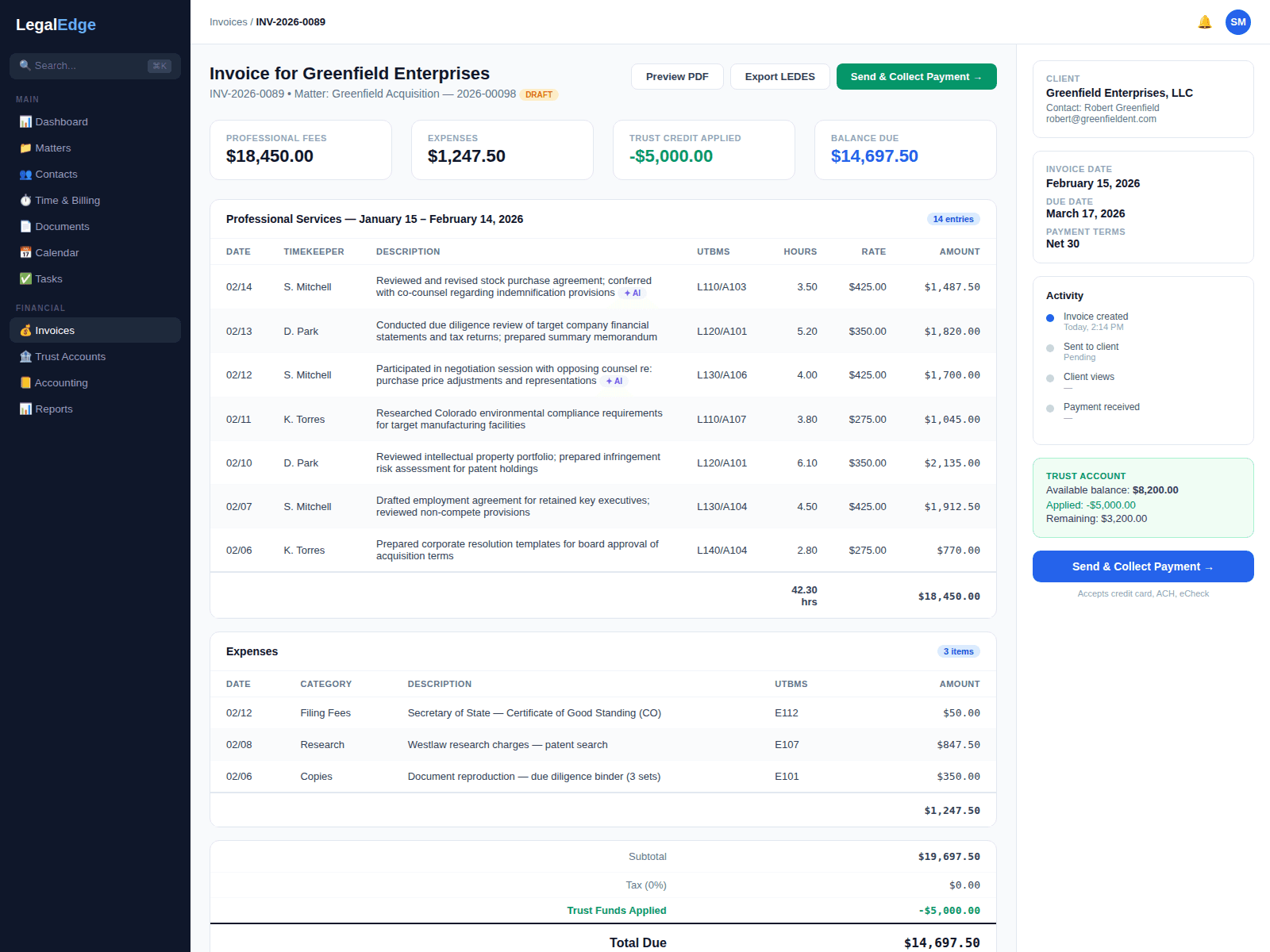 Billing and invoicing illustration